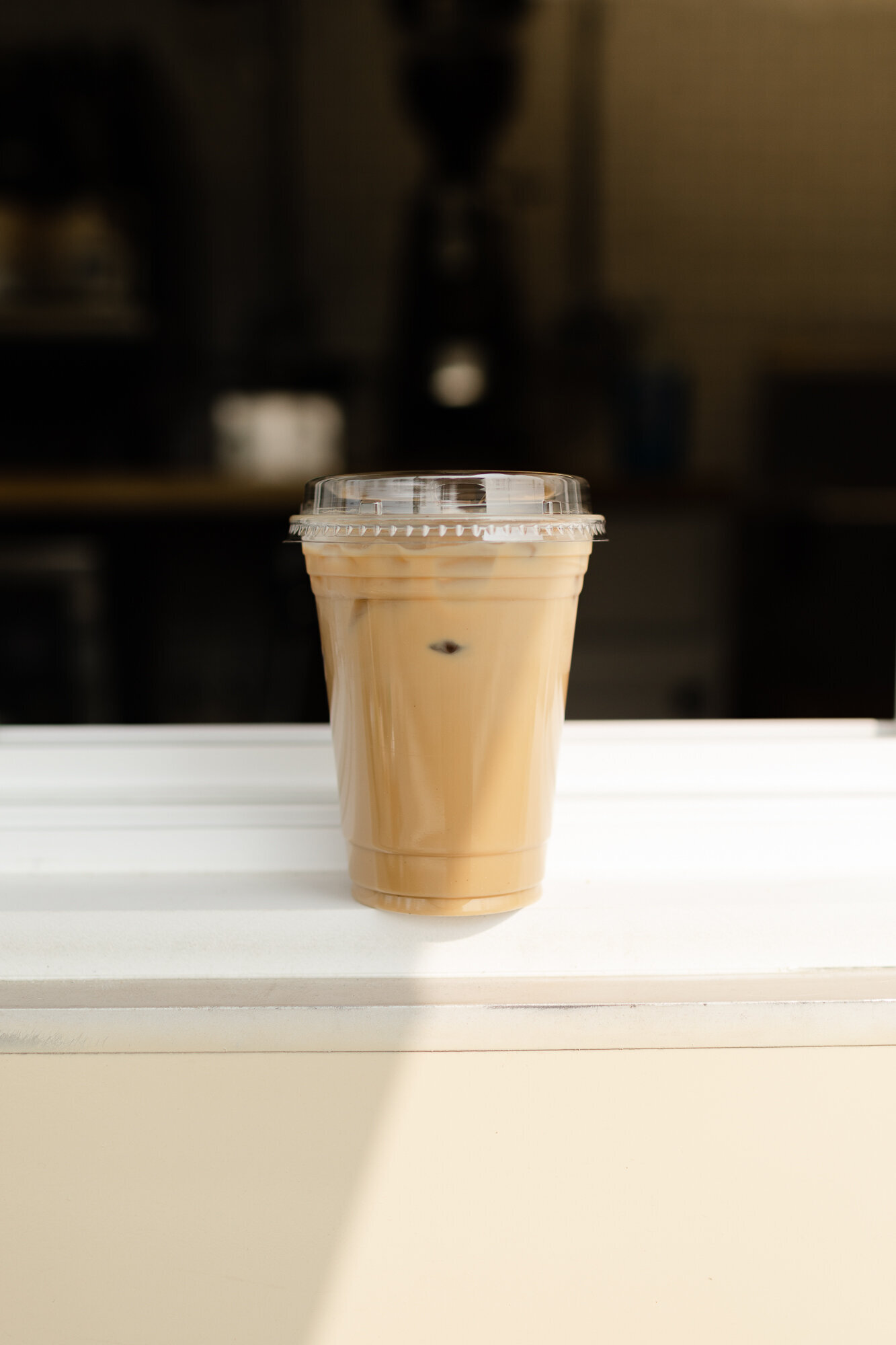 Color image of iced coffee