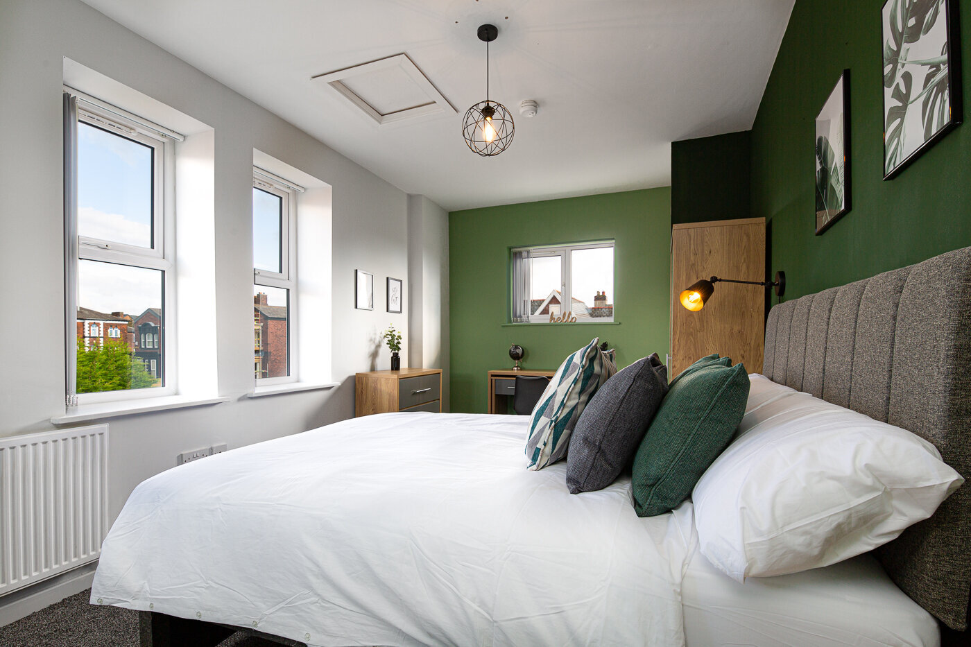 real estate property photography liverpool green hmo bedroom