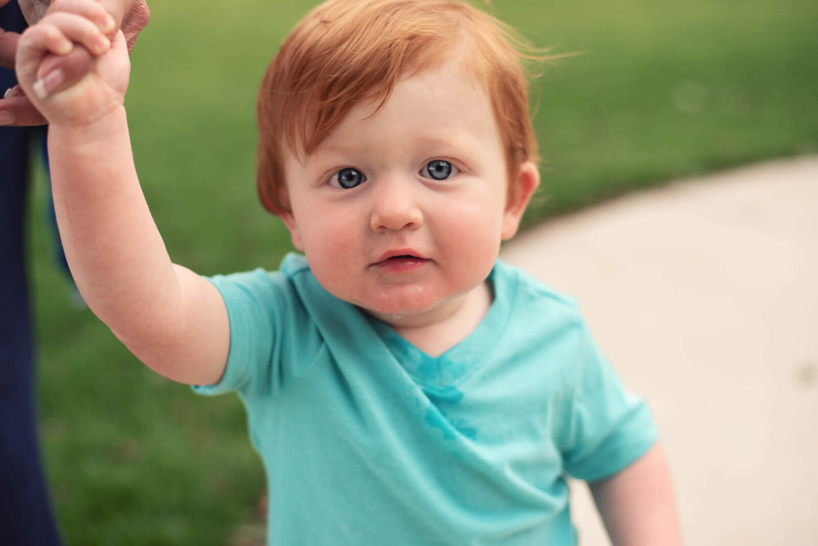 toddler close up - family photos