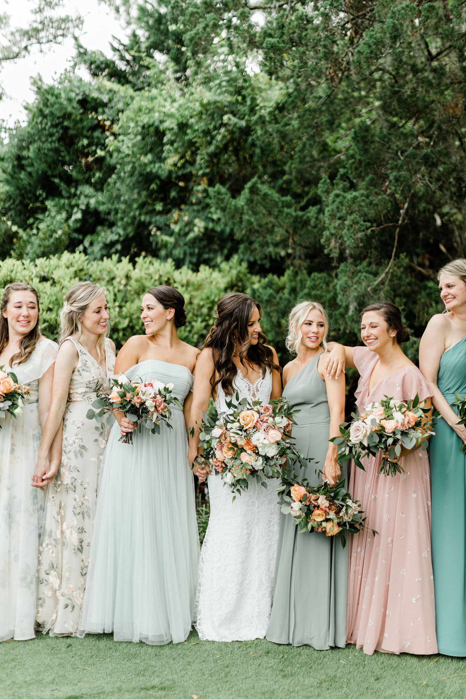 Bridesmaids Photos | Wrightsville Manor, Wrightsville Beach NC | The Axtells Photo and Film