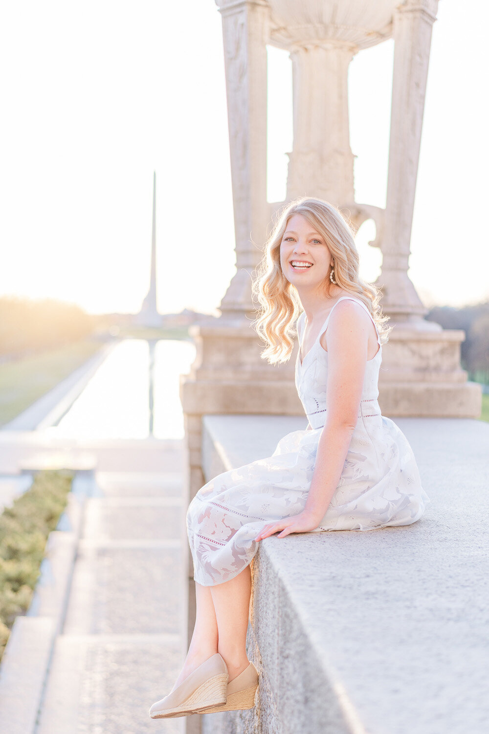college senior girl in Washington, DC