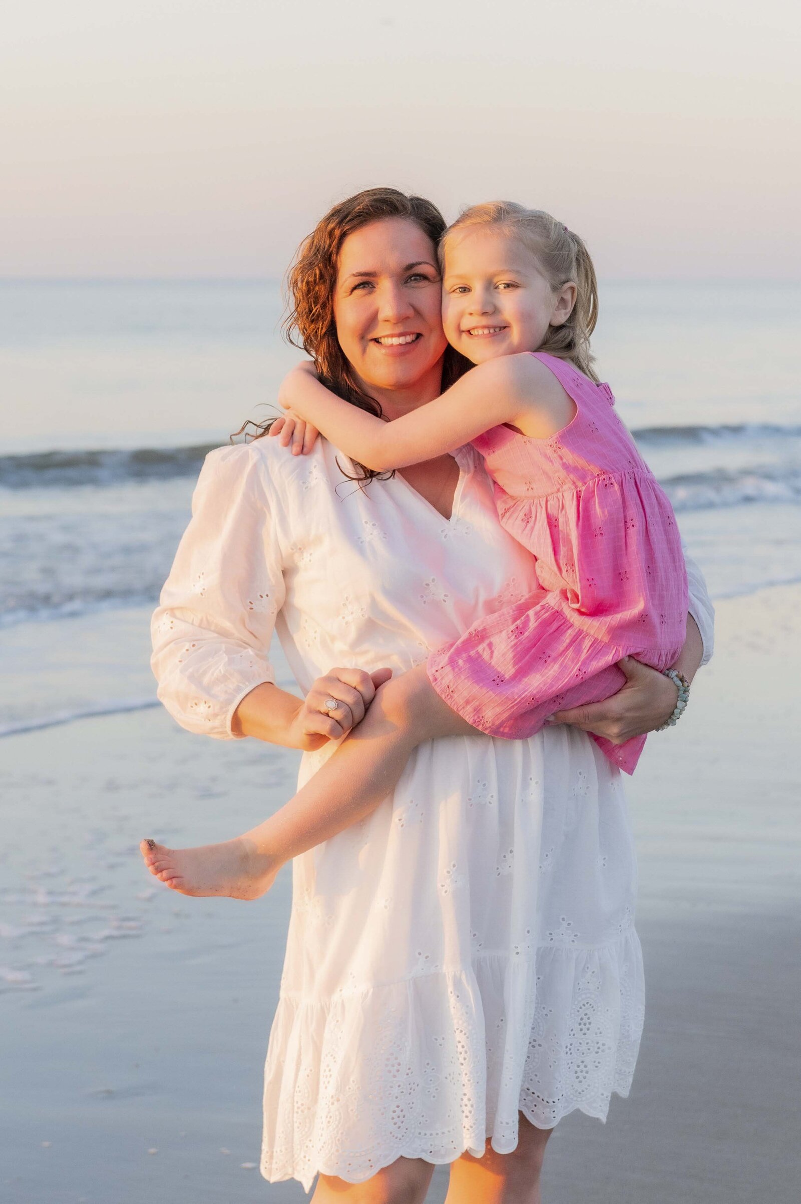 family on hilton head island beach