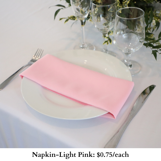 Napkin-Light Pink-582