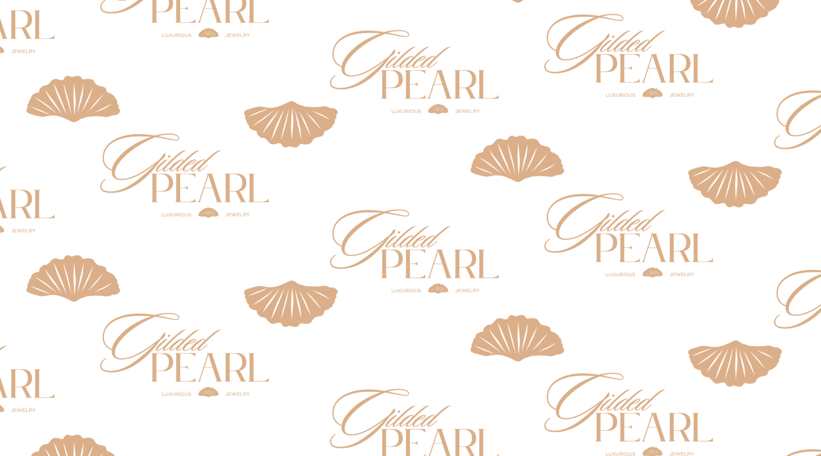 Gilded Pearl Wallpaper