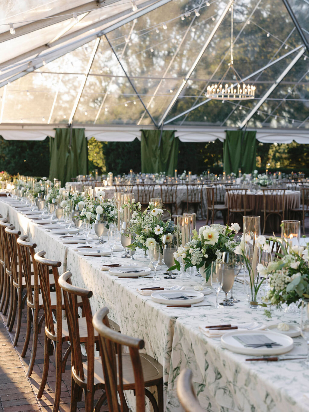 121Kate Campbell Floral Brittland waterfront tented wedding by Molly McManus photo