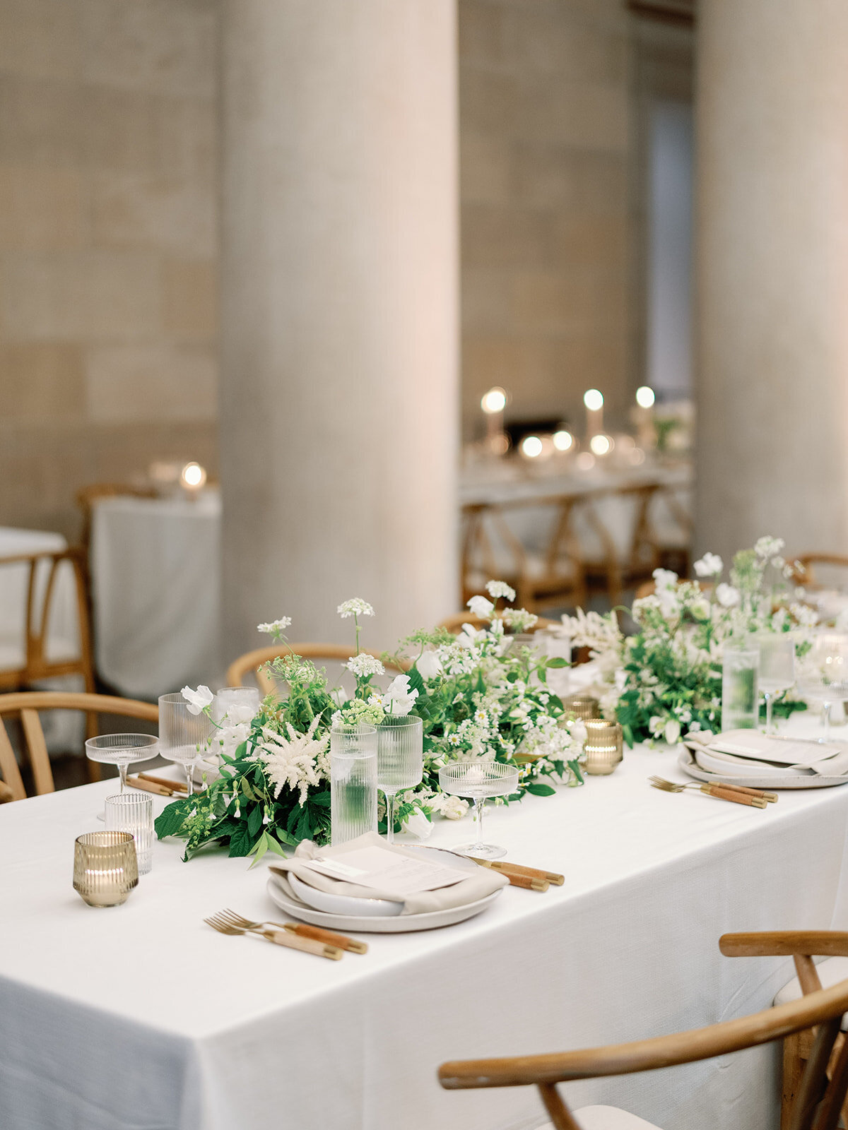 56_Kate Campbell Floral BMA Baltimore Museum of Art Wedding Vibey Reception by Nikki Daskalakis photo