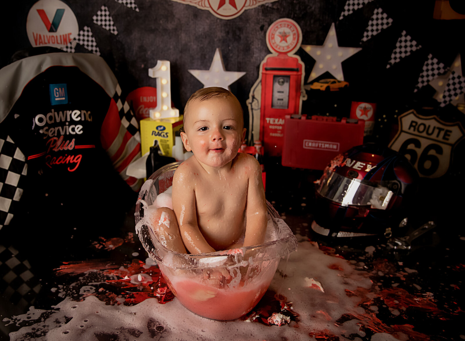 Yuba City Cake Smash Photographer Megan Escheman Photography