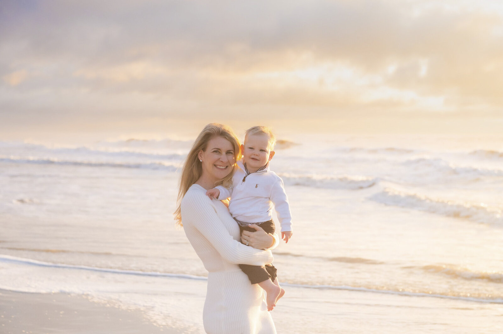 family on hilton head island beach