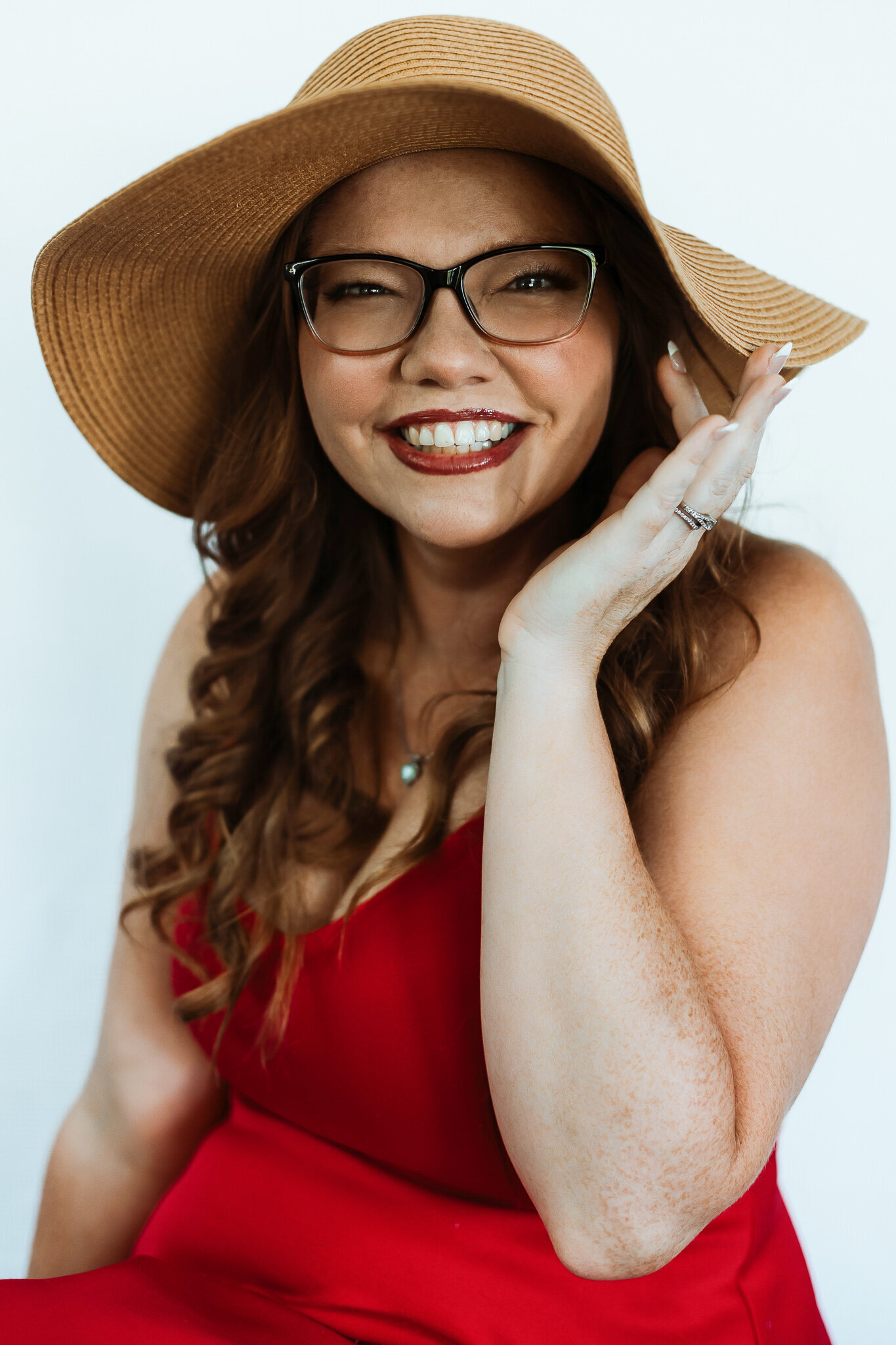 Lynchburg playful woman's portrait