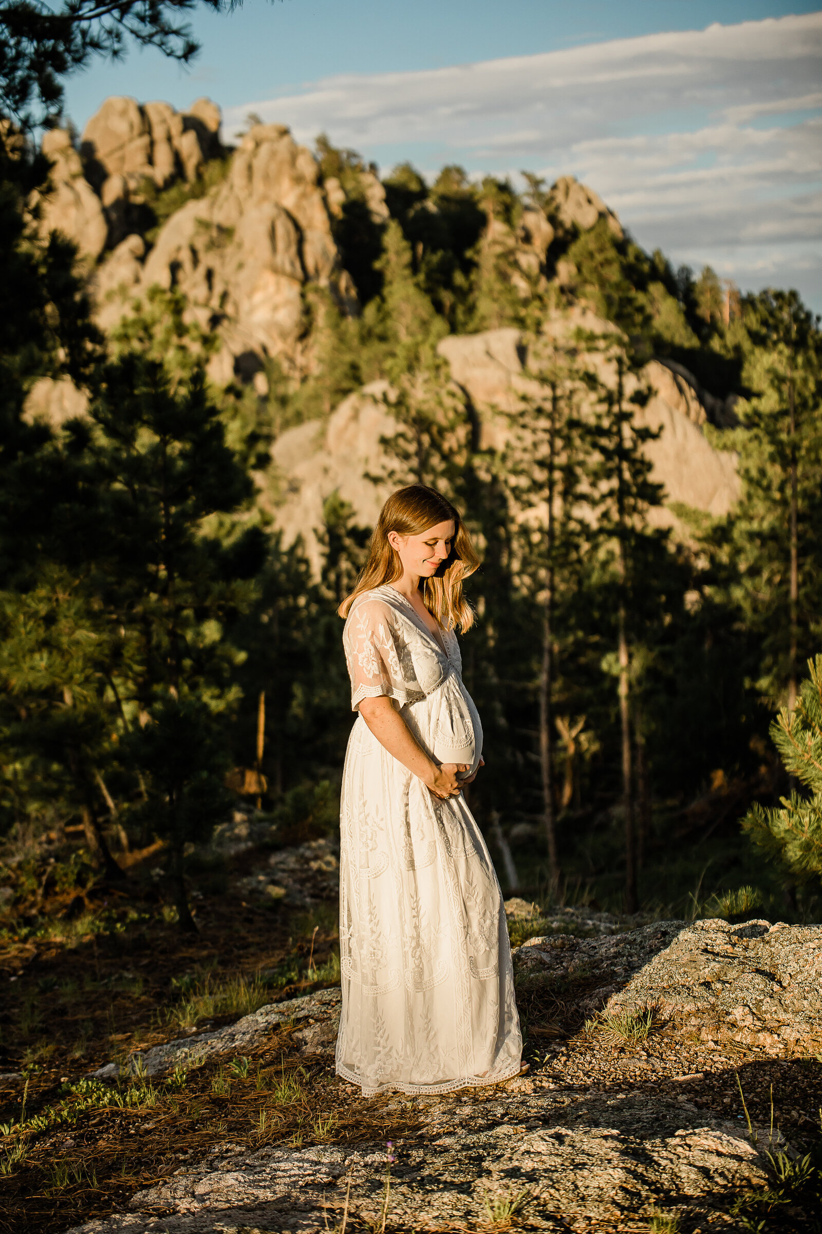 Black Hills National Forest Maternity Photograph