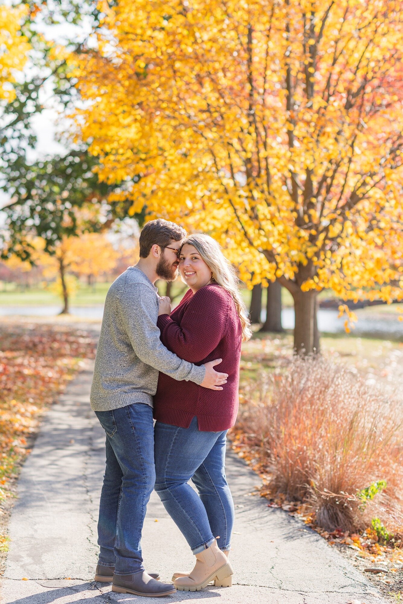 michel-engagement-shoot-ohio-fall-park-10
