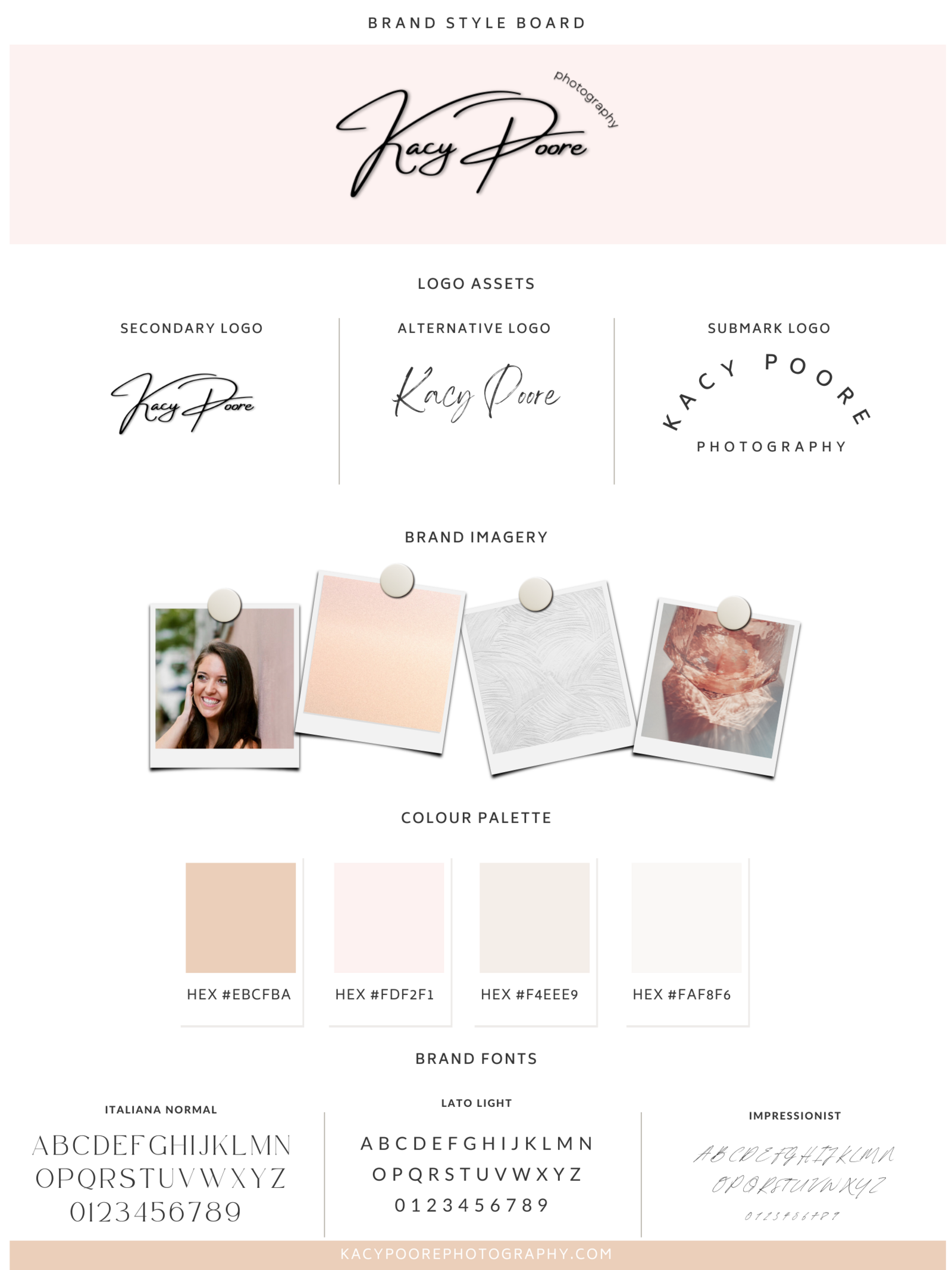 Kacy Poore Photography Brand Guide (1)