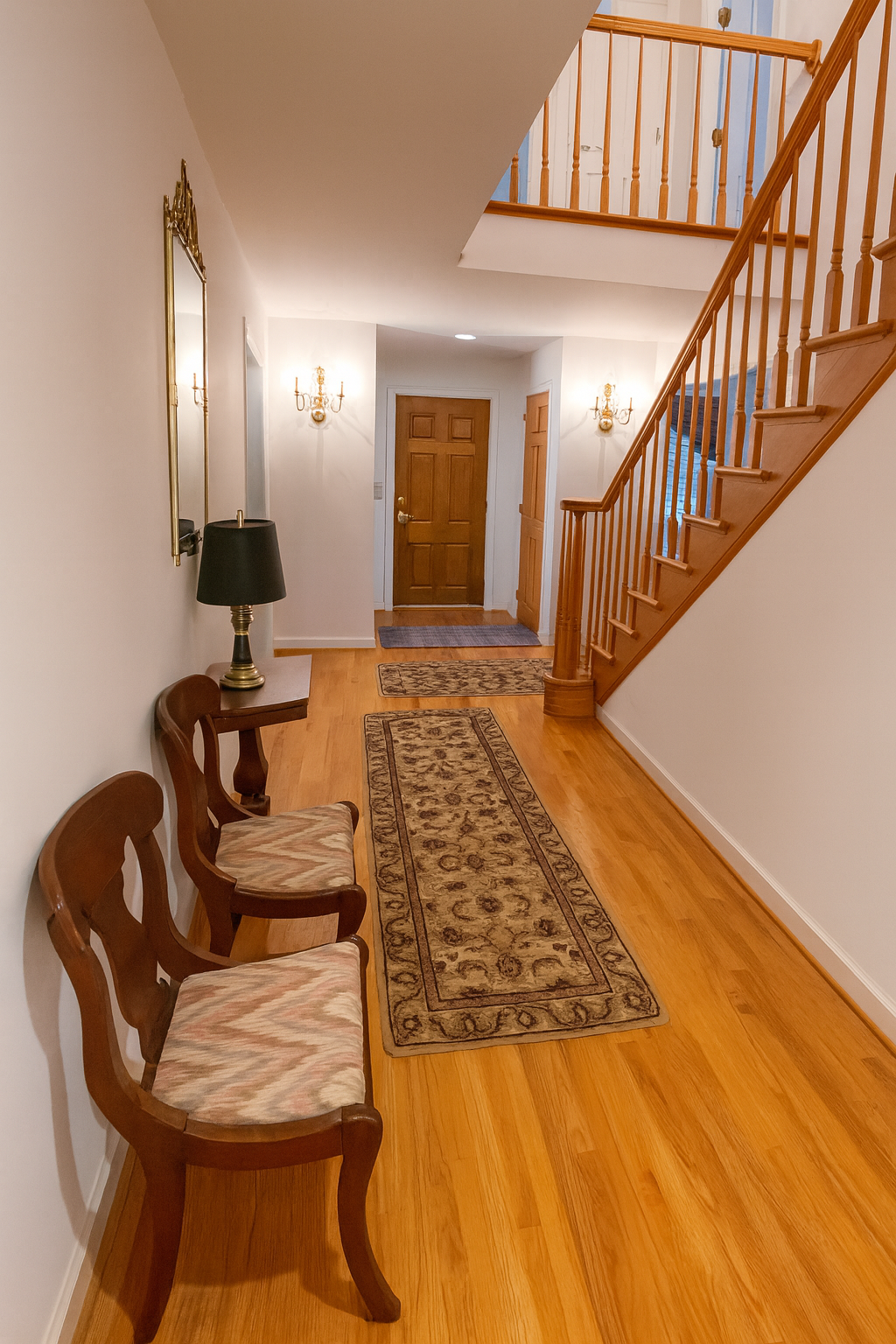 foyer facing front doors