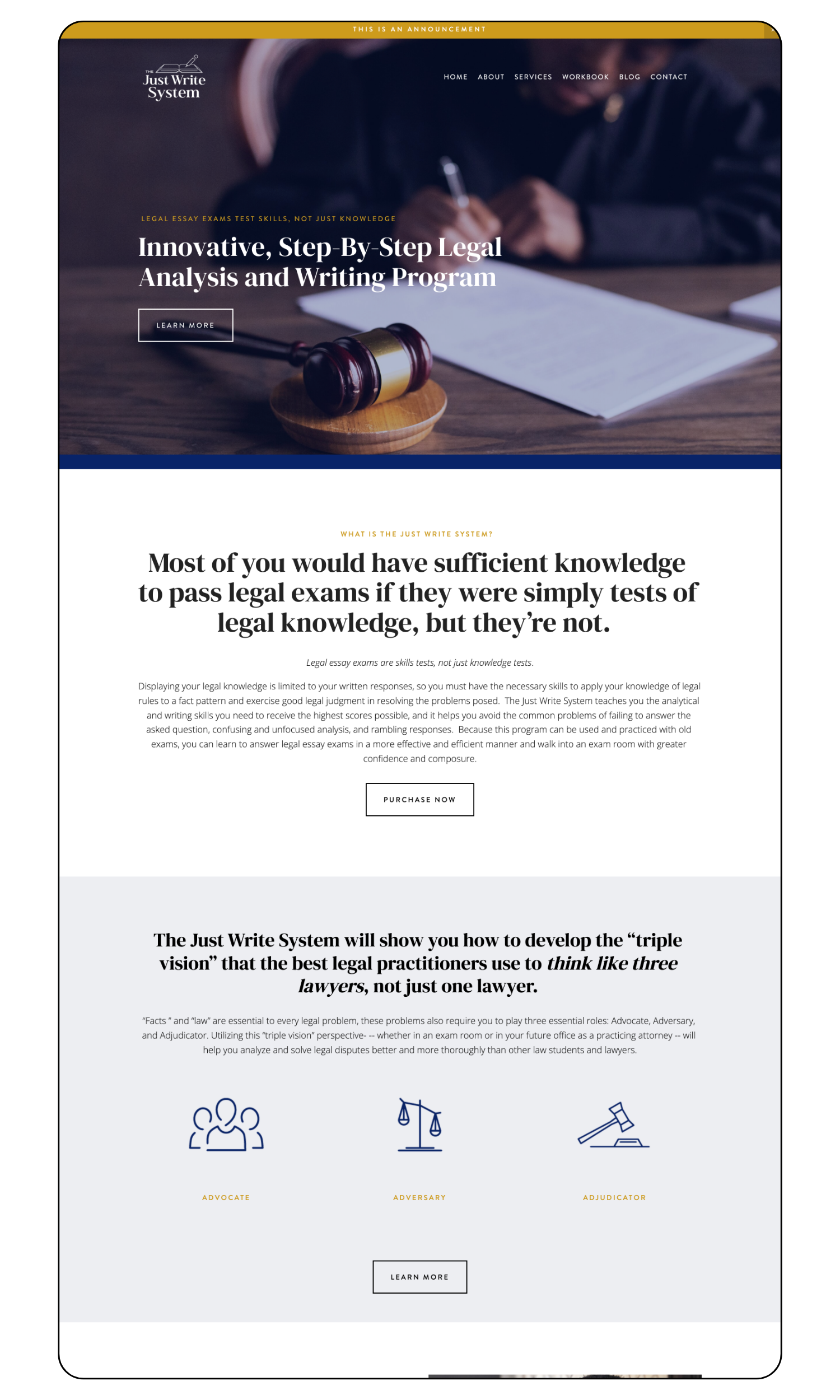 lawyer web design