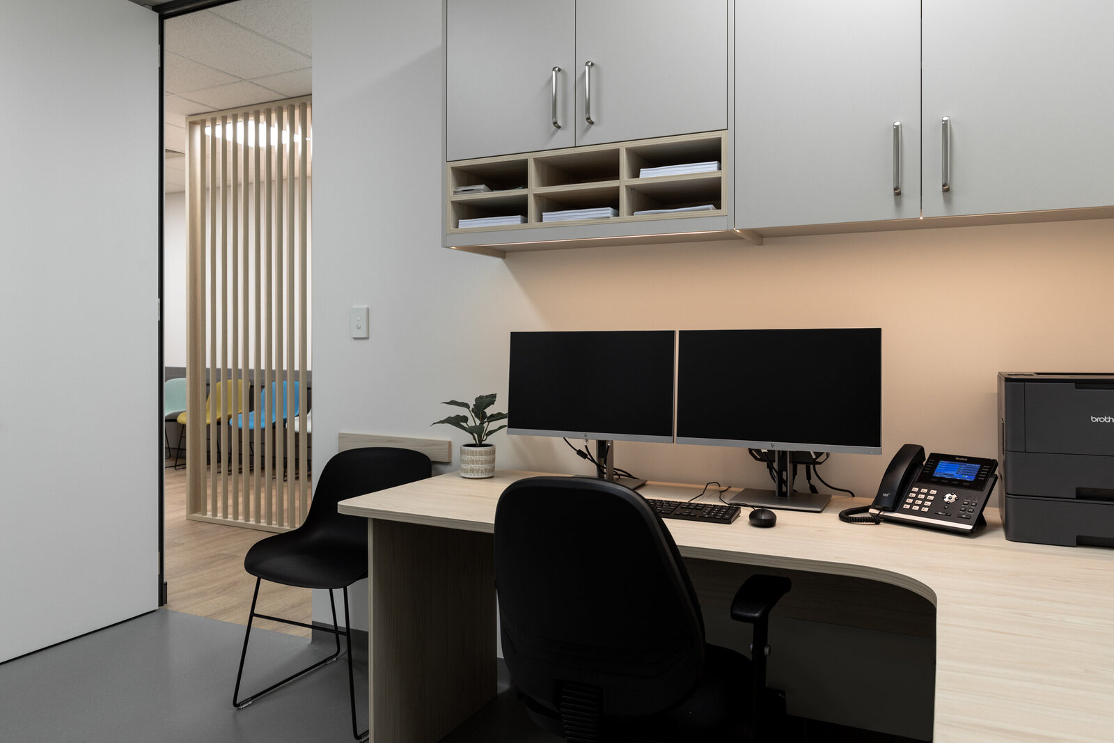 joondalup eye clinic custom desk