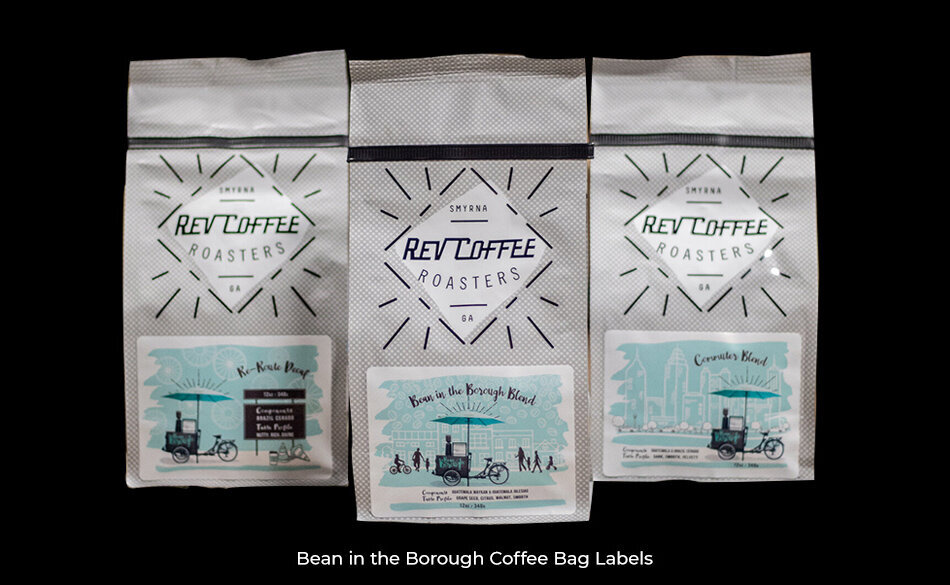 Bean in the Borough Labels
