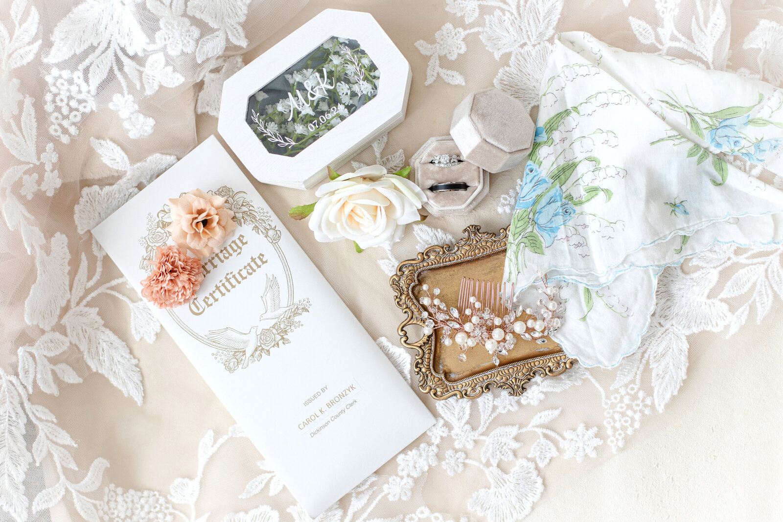 iron mountain wedding in upper peninsula