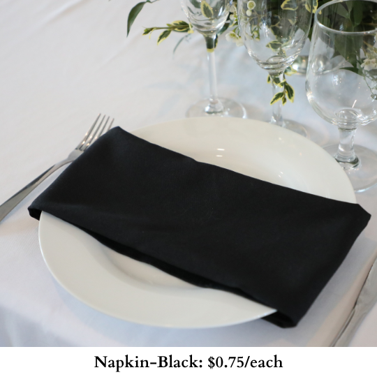 Napkin-Black-203