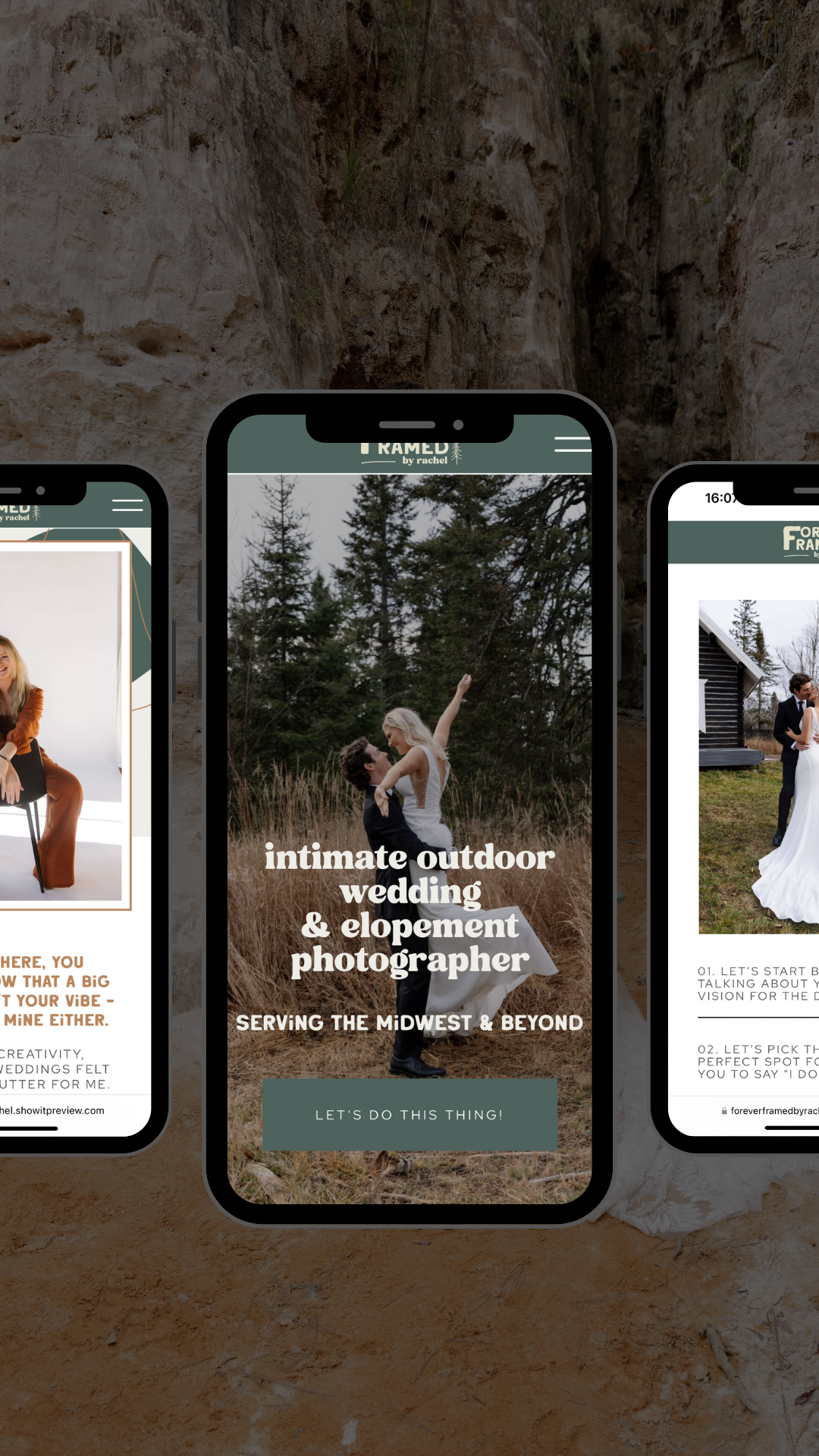 24outdoor elopements photographer-branding and website design