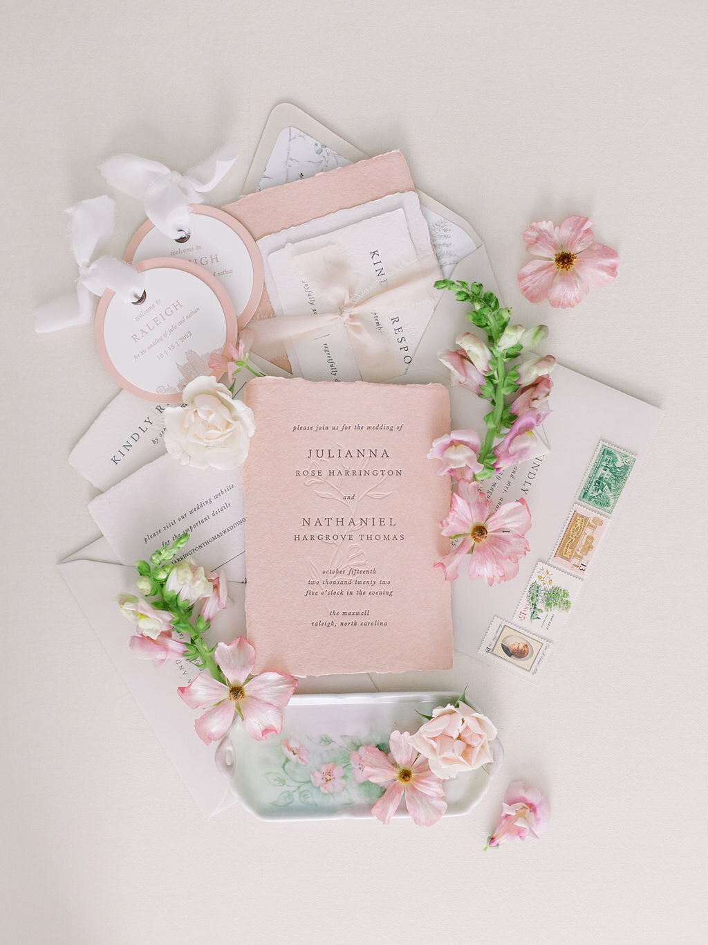 handmade-paper-invitation- floral