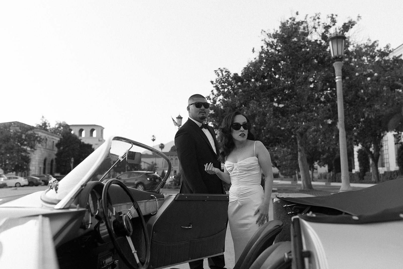 stunning engagement session in pasadena, ca