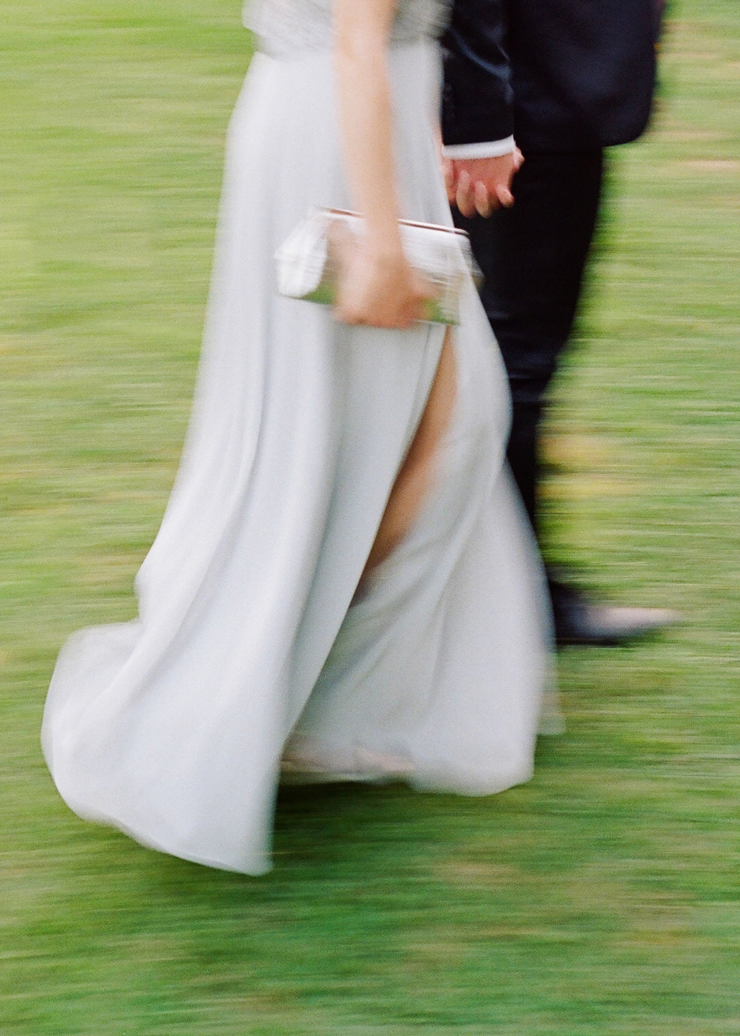 Motion Blur of wedding guests