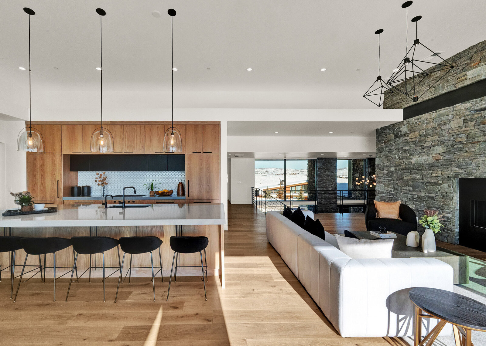 Midway-Interior-Designer-Chalet-and-Co-kitchen-living-room-open-floor-plan