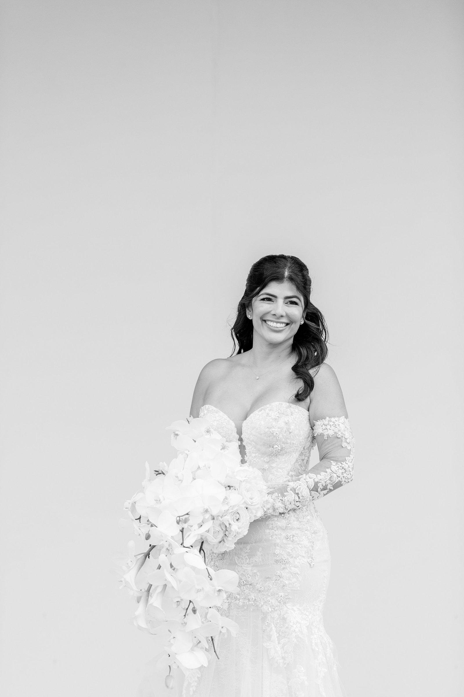 Bride in Martina Liana | Orlando Wedding Photographer