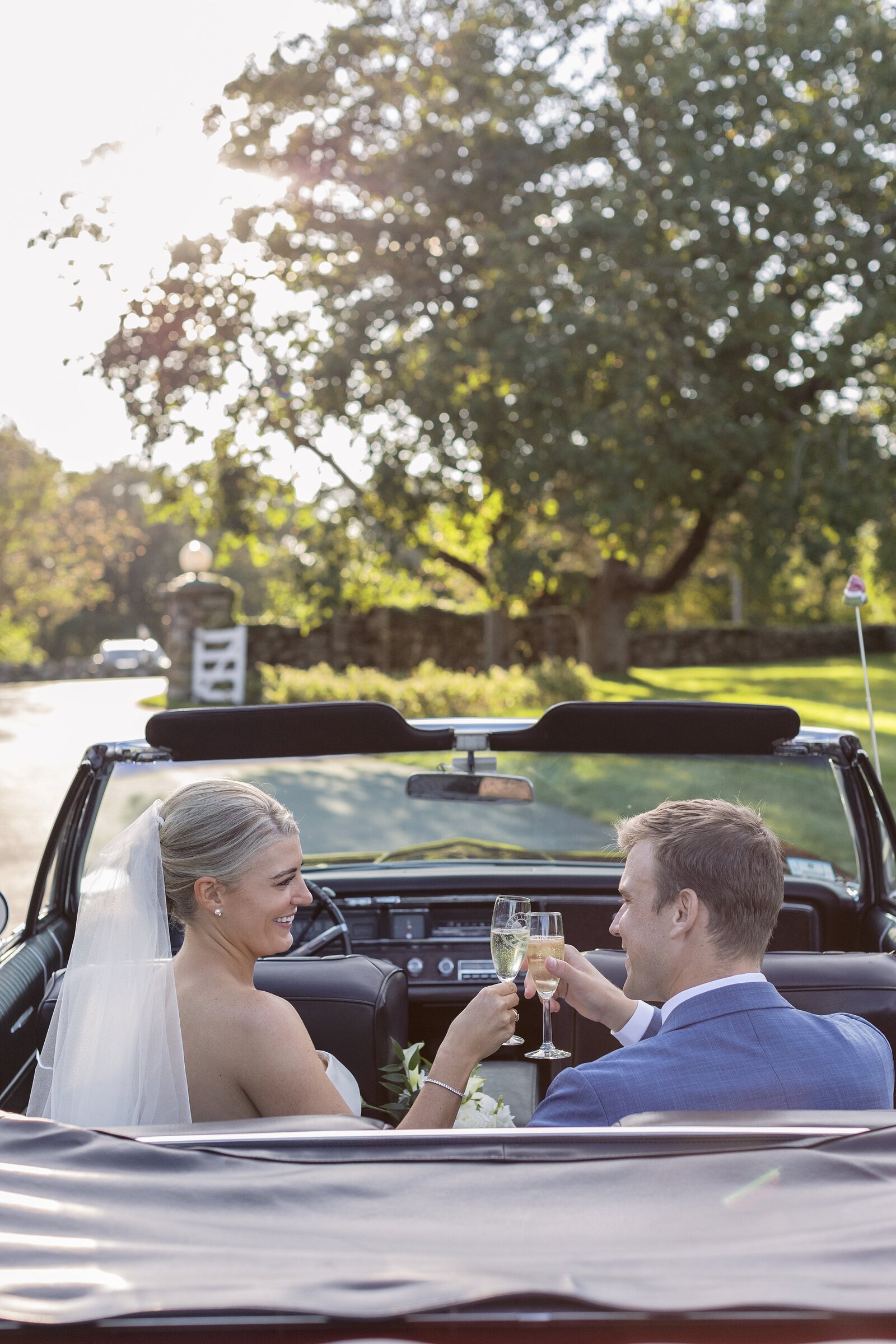 Tented South Dartmouth wedding at Salters Point. Deborah Zoe Photography.