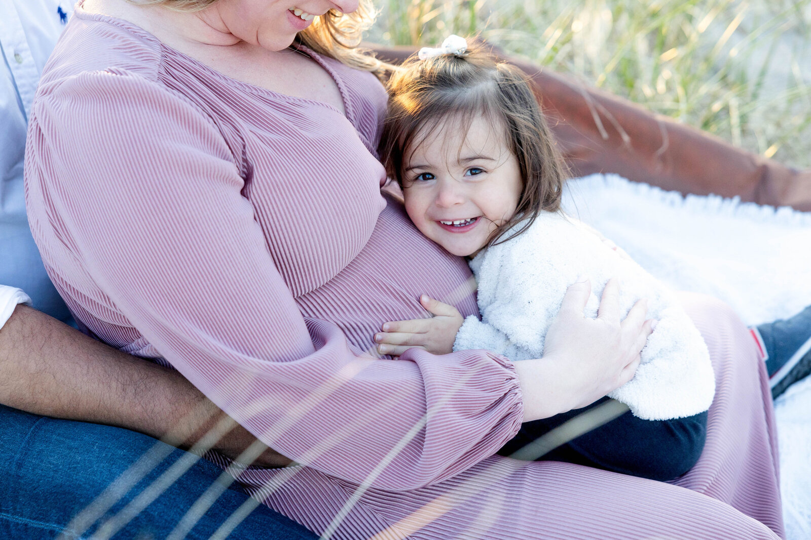 Big Sister Photoshoot Pose
