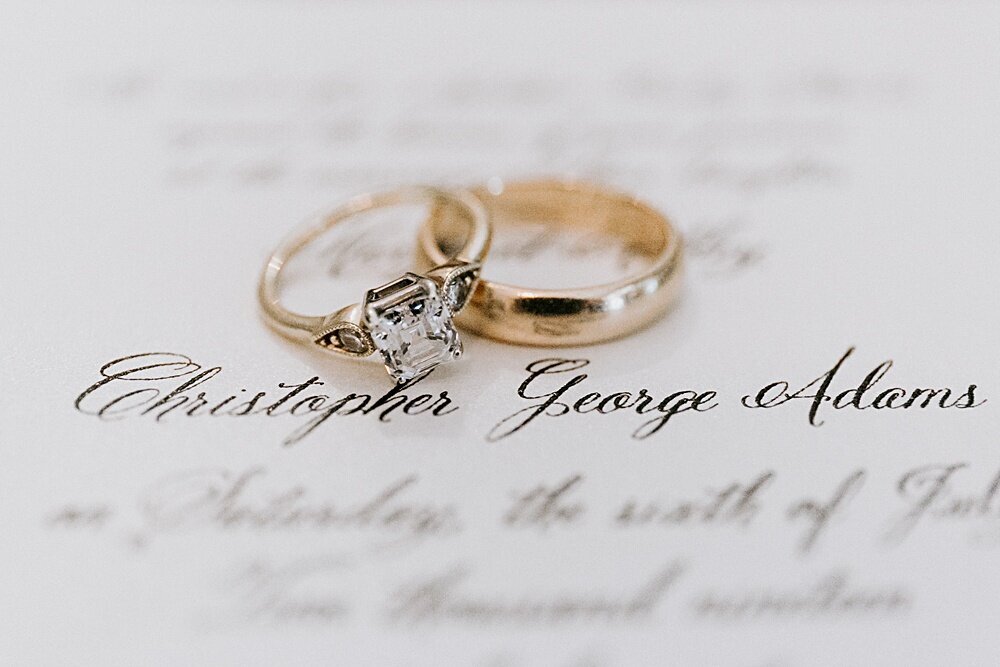 wedding-rings-princess-cut-diamond-gold