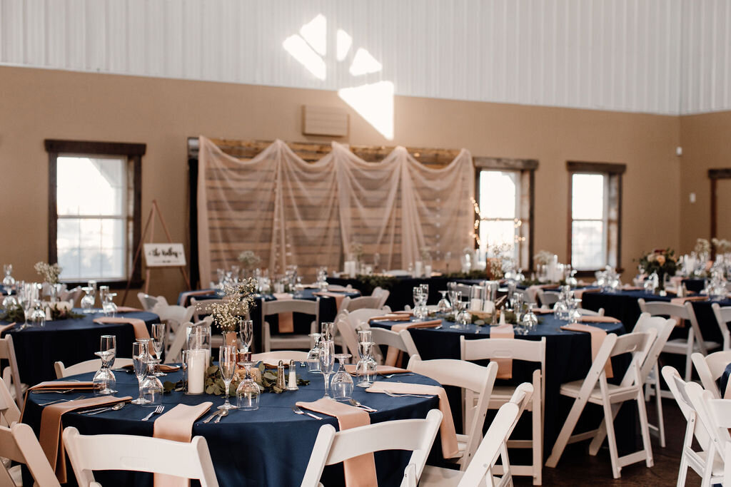 wedding-reception-dinner-rustic-elegant-blue-black