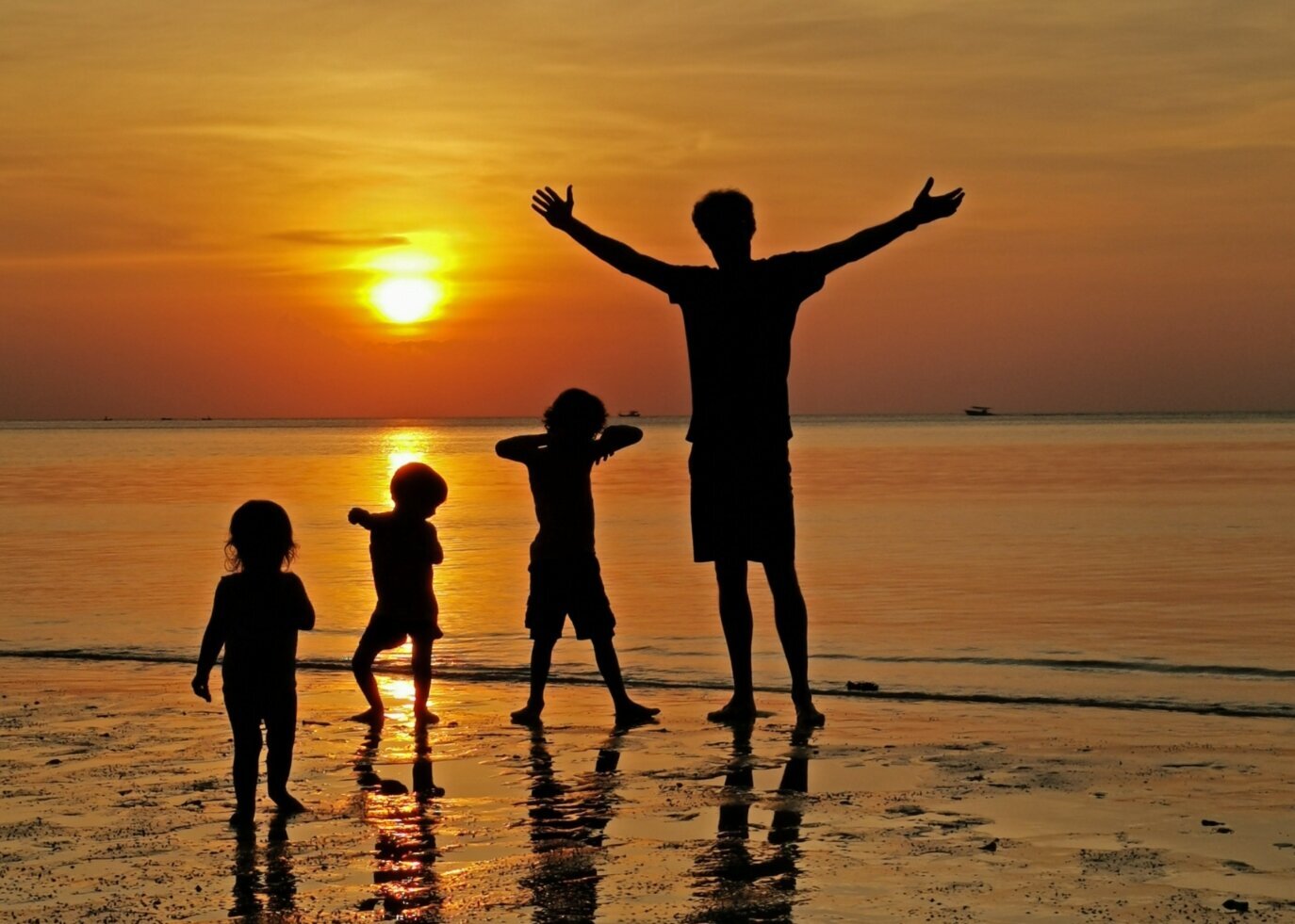 Reis met Kinderen Thailand Strand