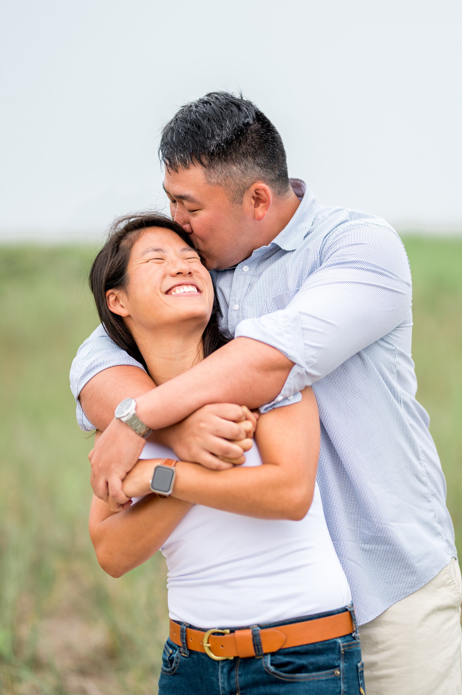Coastal Massachusetts Engagement Photos