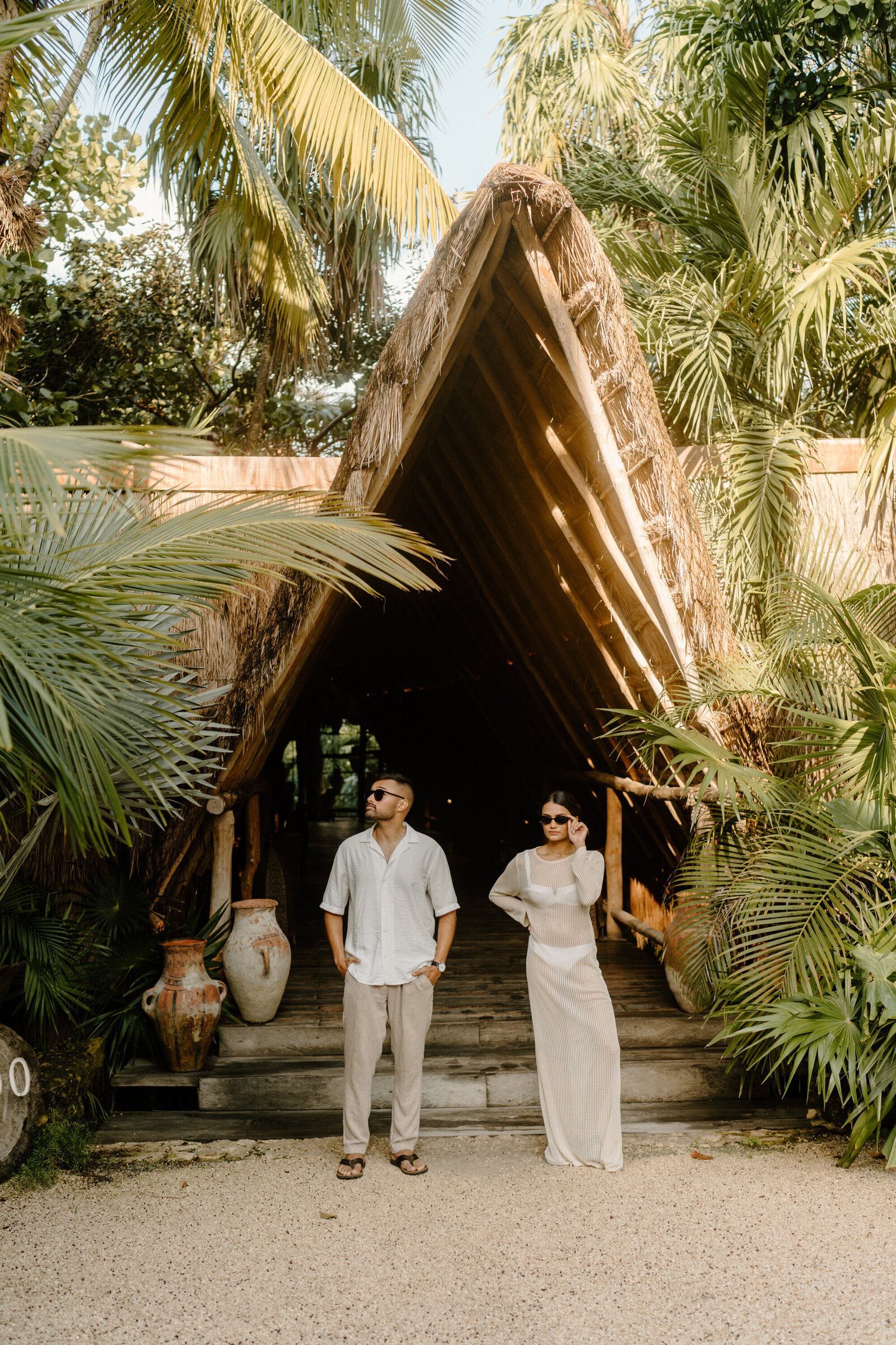 Downtown Tulum Mexico couples session 011