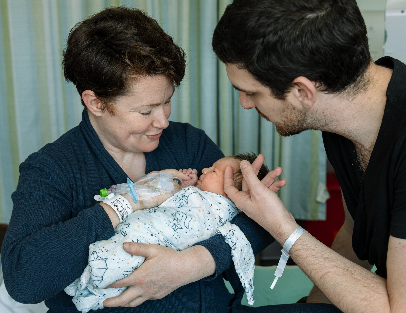 professional newborn photos at hospital