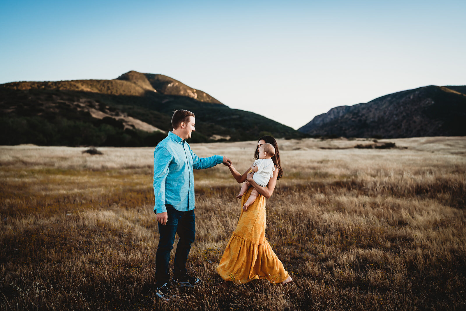 San Diego family photographer Mission Trails Park sunset photo session-25