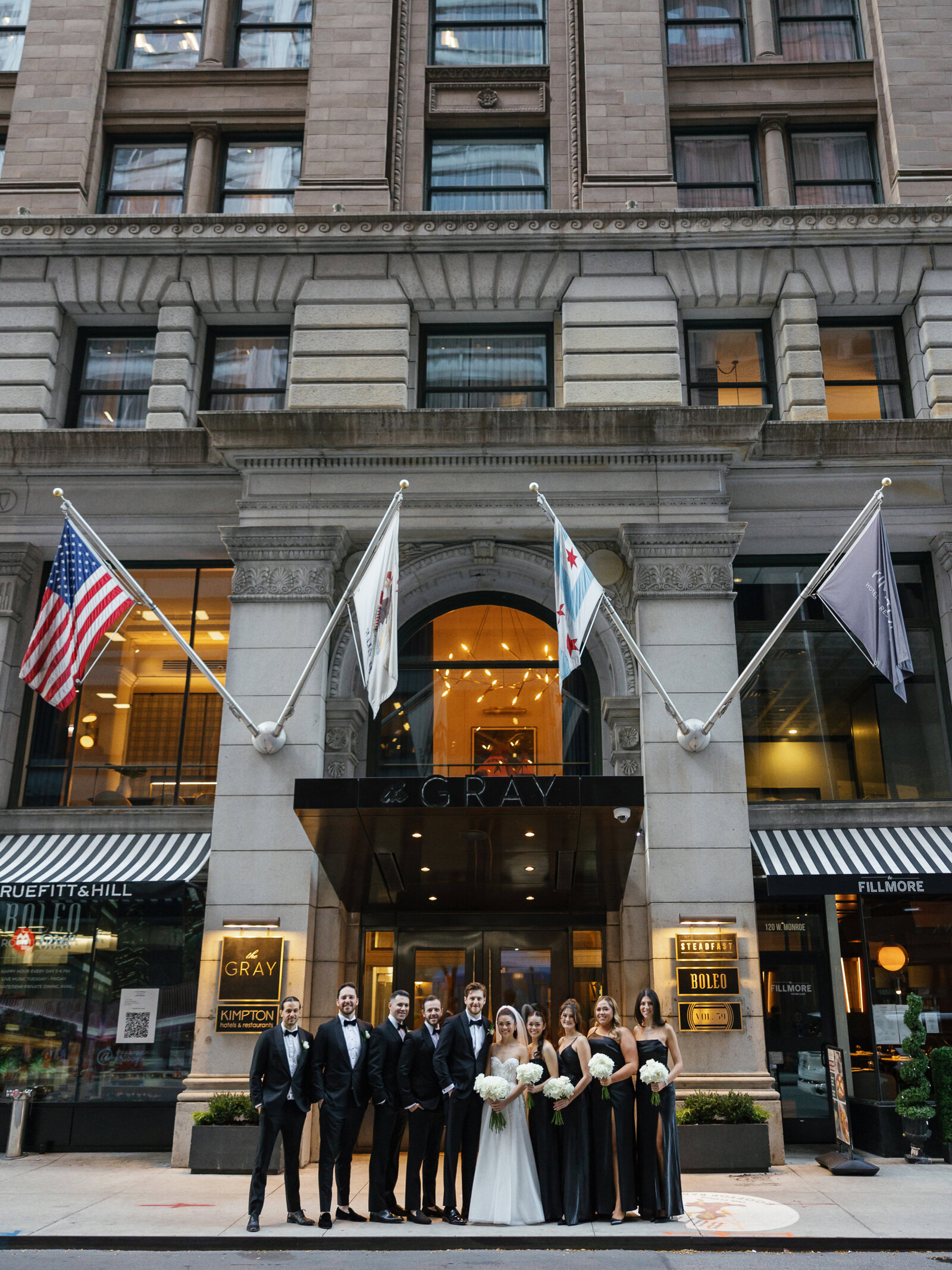 Chicago Wedding photographer Jennifer Campbell-Wedding at the Kimpton Gray Hotel-97