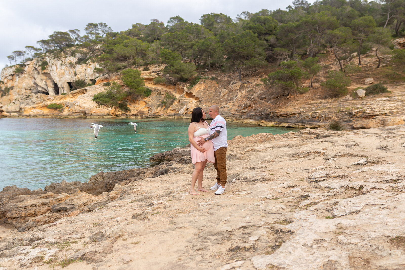 Maternity shooting Mallorca Ayna 4