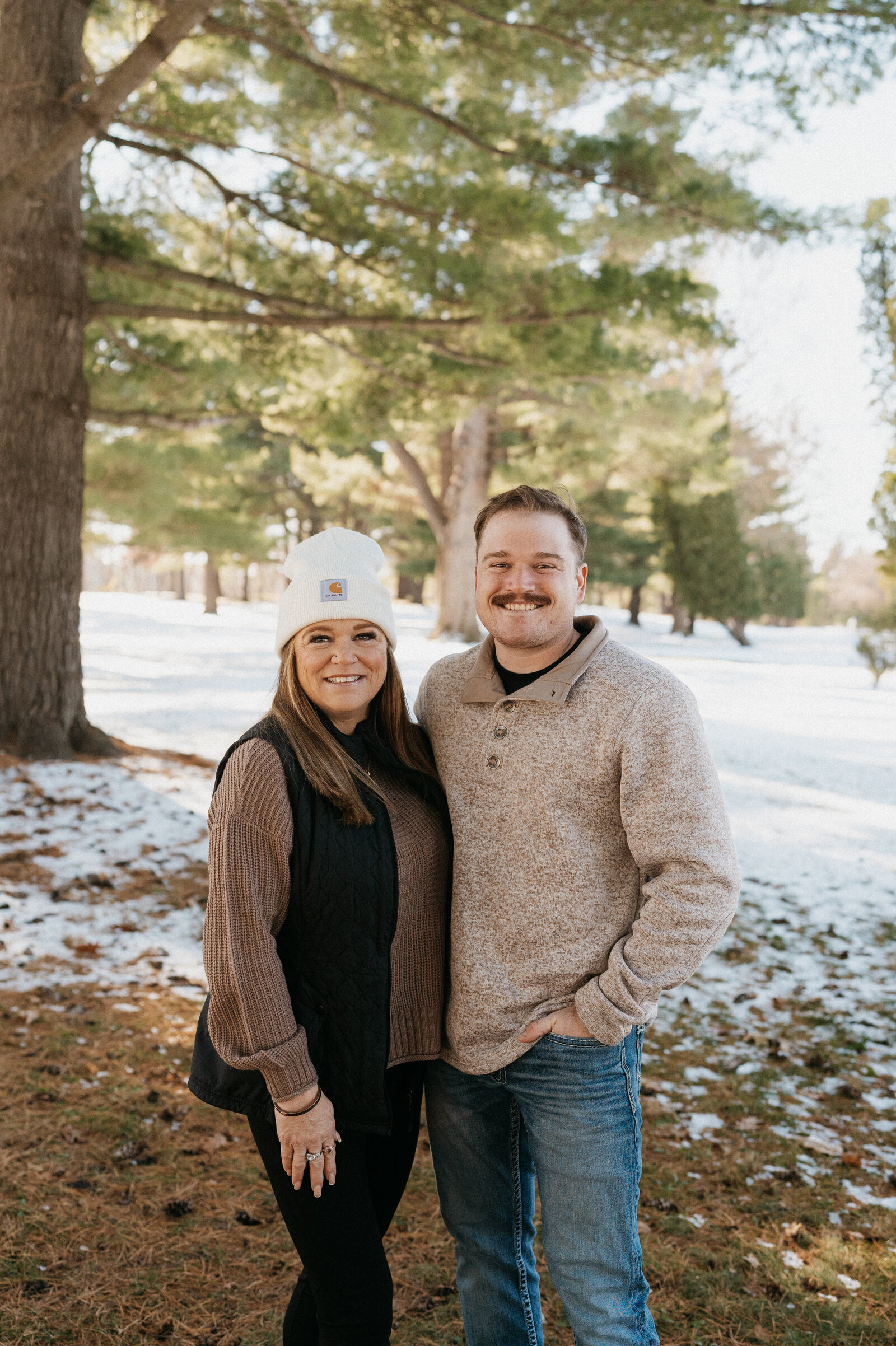 Iowa Family Photos Winter Christmas Card-22