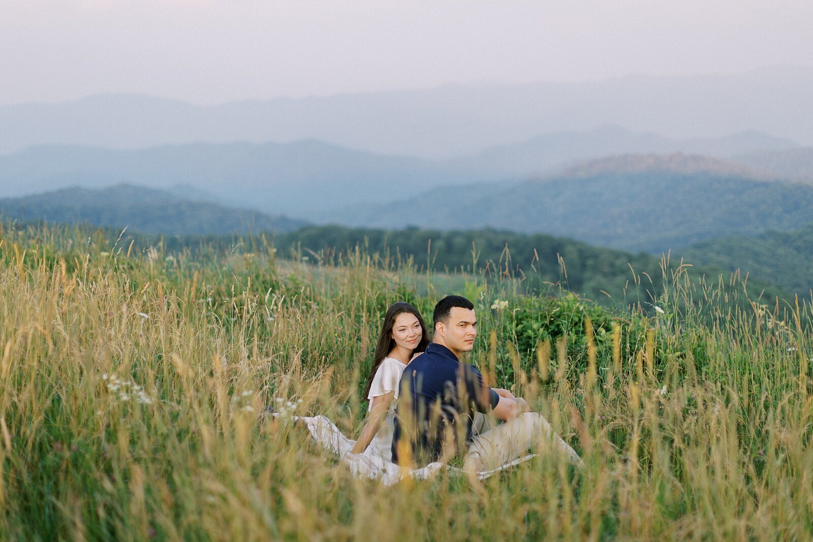 G+J Max Patch North Carolina Engagement Session Casie Marie Photography-5