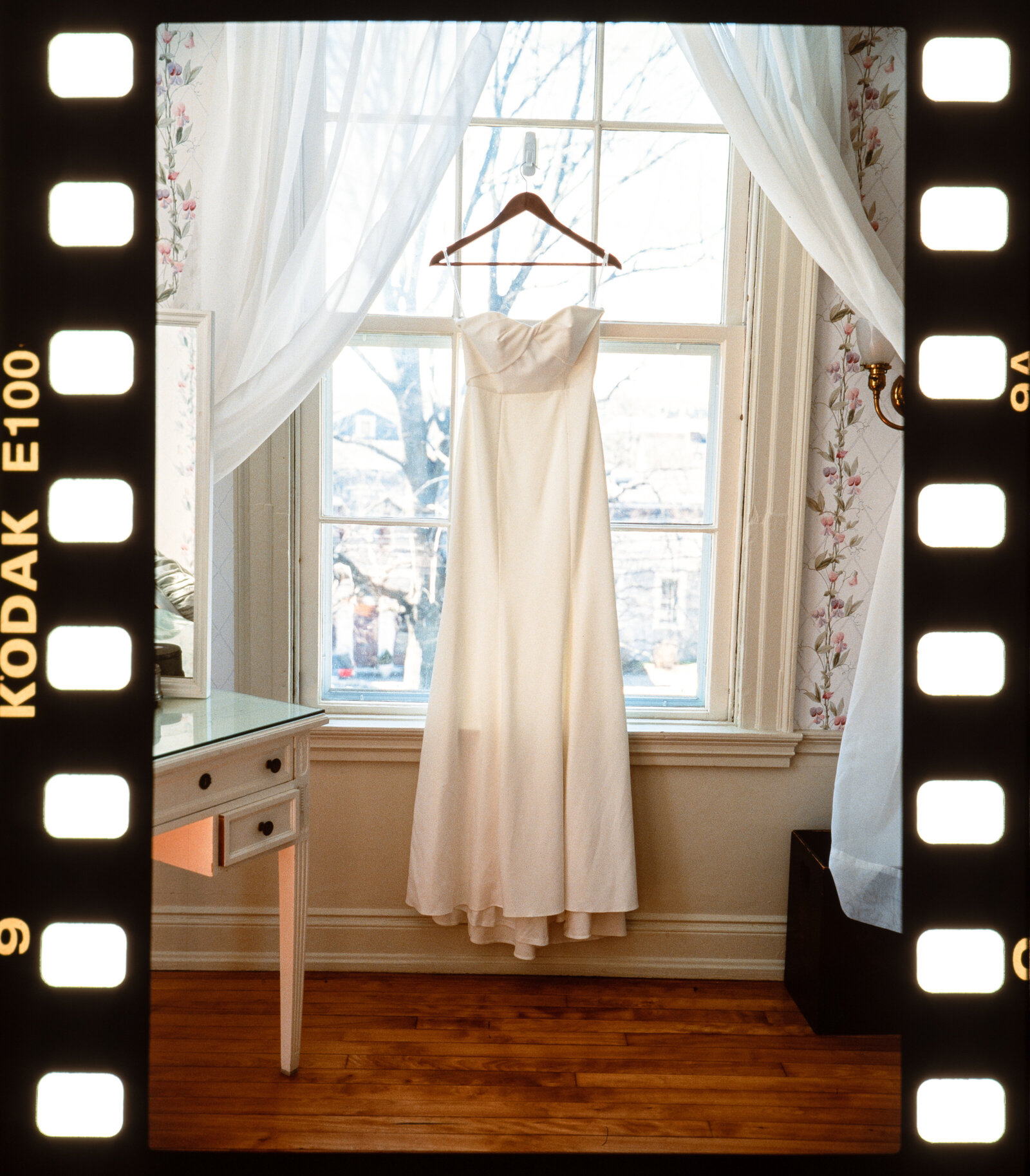 Film wedding photography Newport, RI  Linden Place