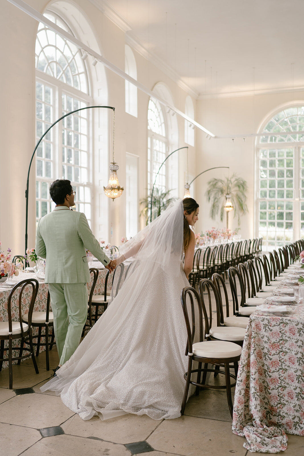 Attabara Studio UK Luxury Wedding Planner at Kew Gardens by Sasha Dove-435
