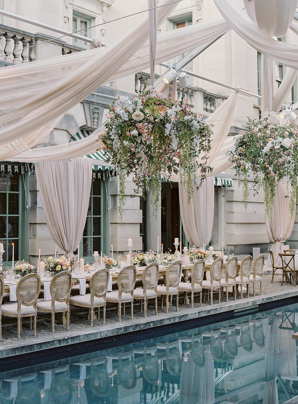 anderson house wedding reception, holly chapple, laura gordon, pamela barefoot