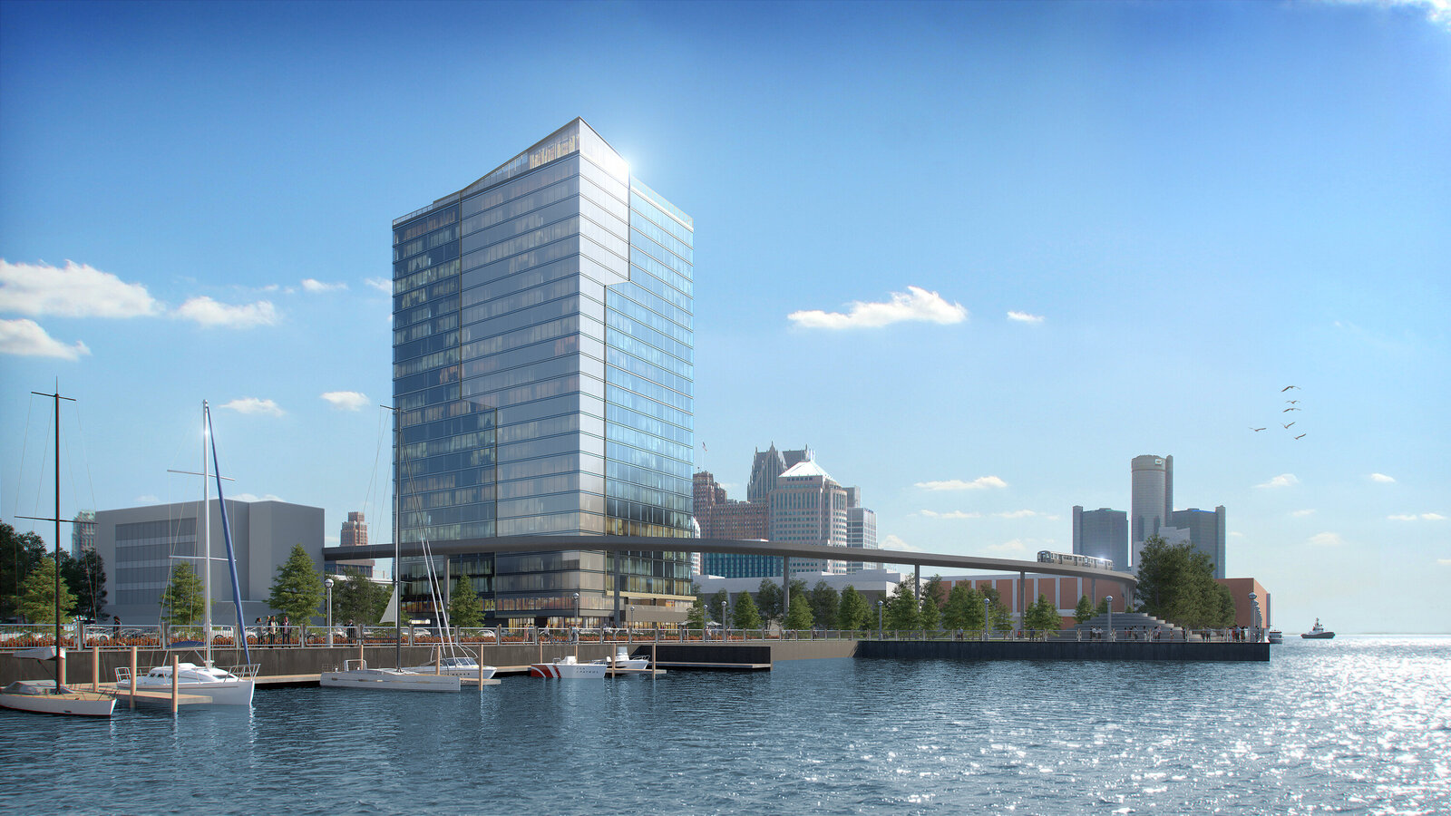 Residences Water Square_DowntownView