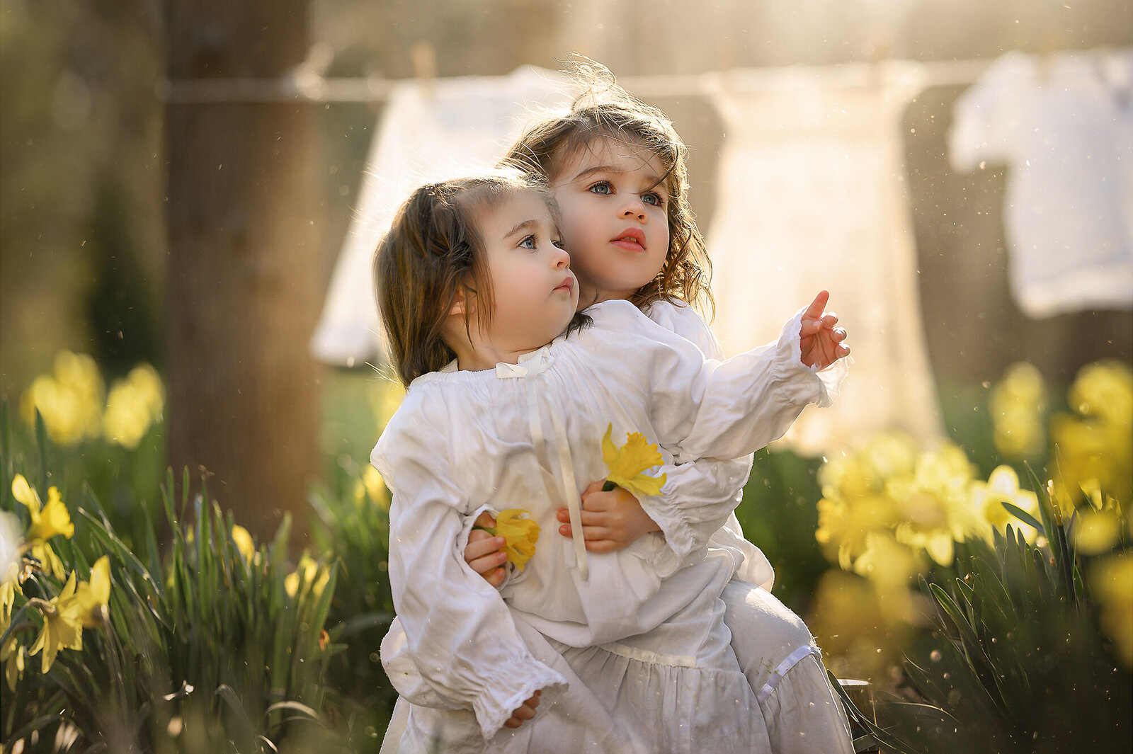 Spring cleaning with children photos in Norfolk by Iya Estrellado