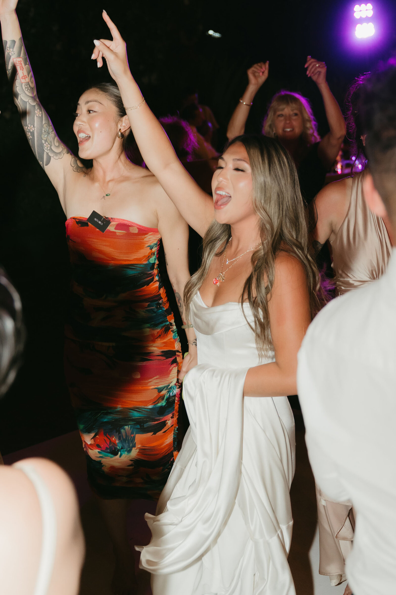 Kayli & Robbie reception party at Andaz Maui Wailea wedding