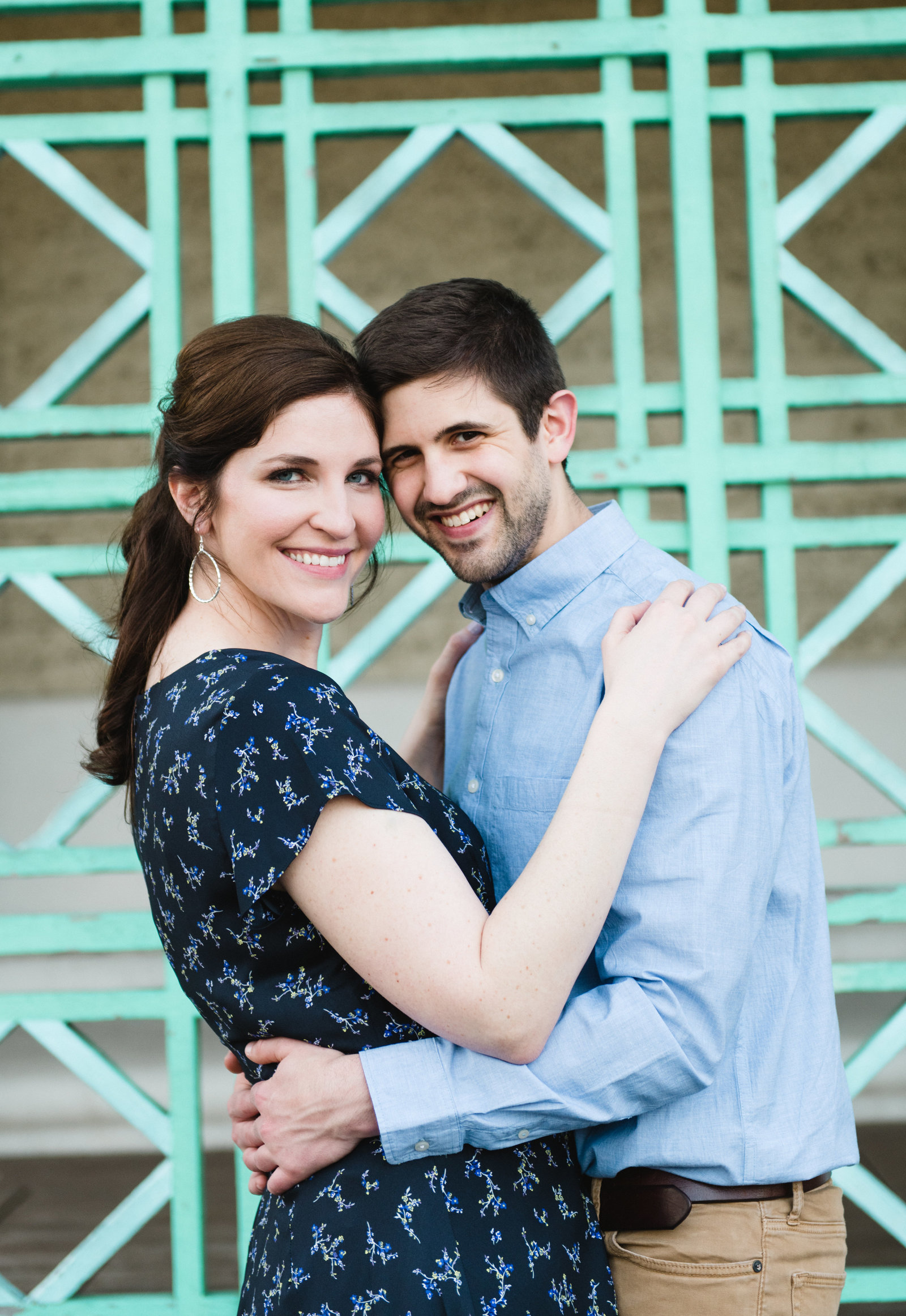 couple hugging each other during couples session