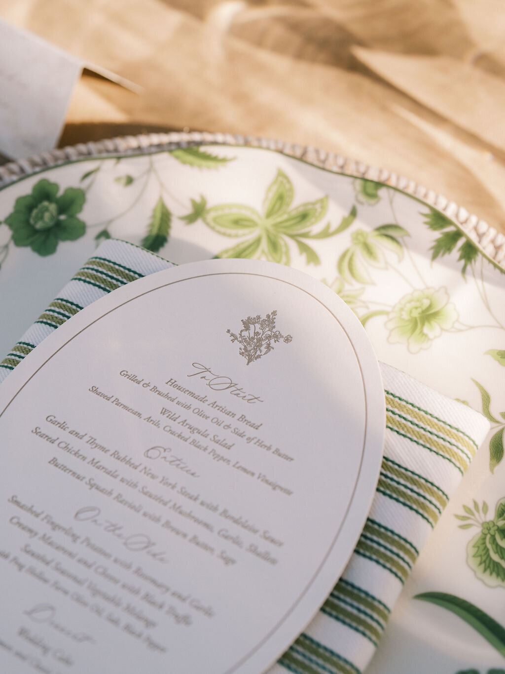 oval-wedding-menu