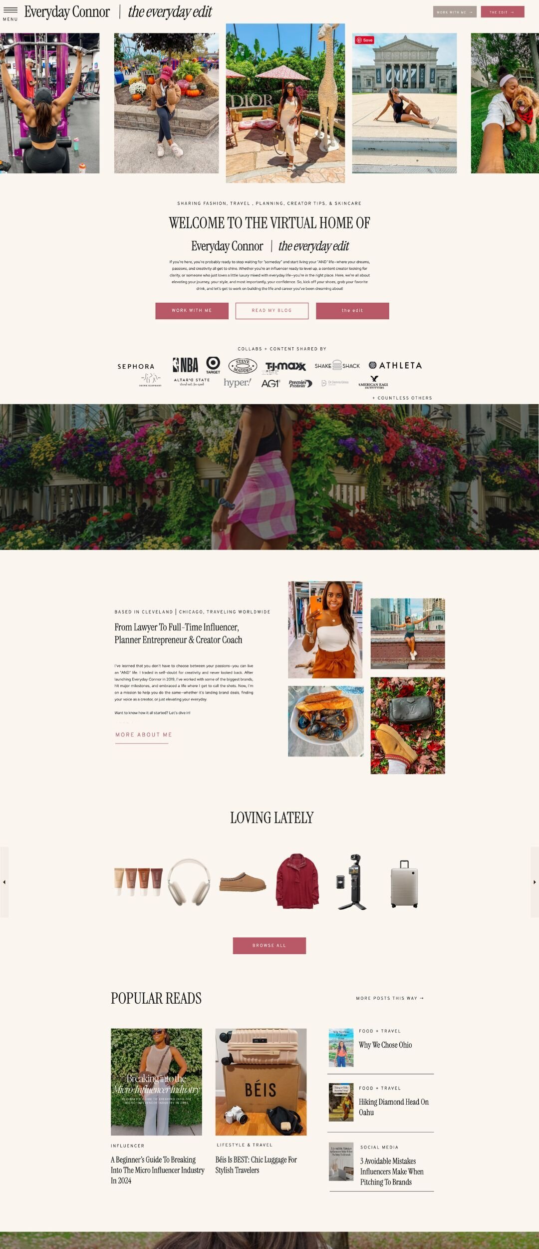 Showit-Website-For-Content-Creator-Everyday-Connor